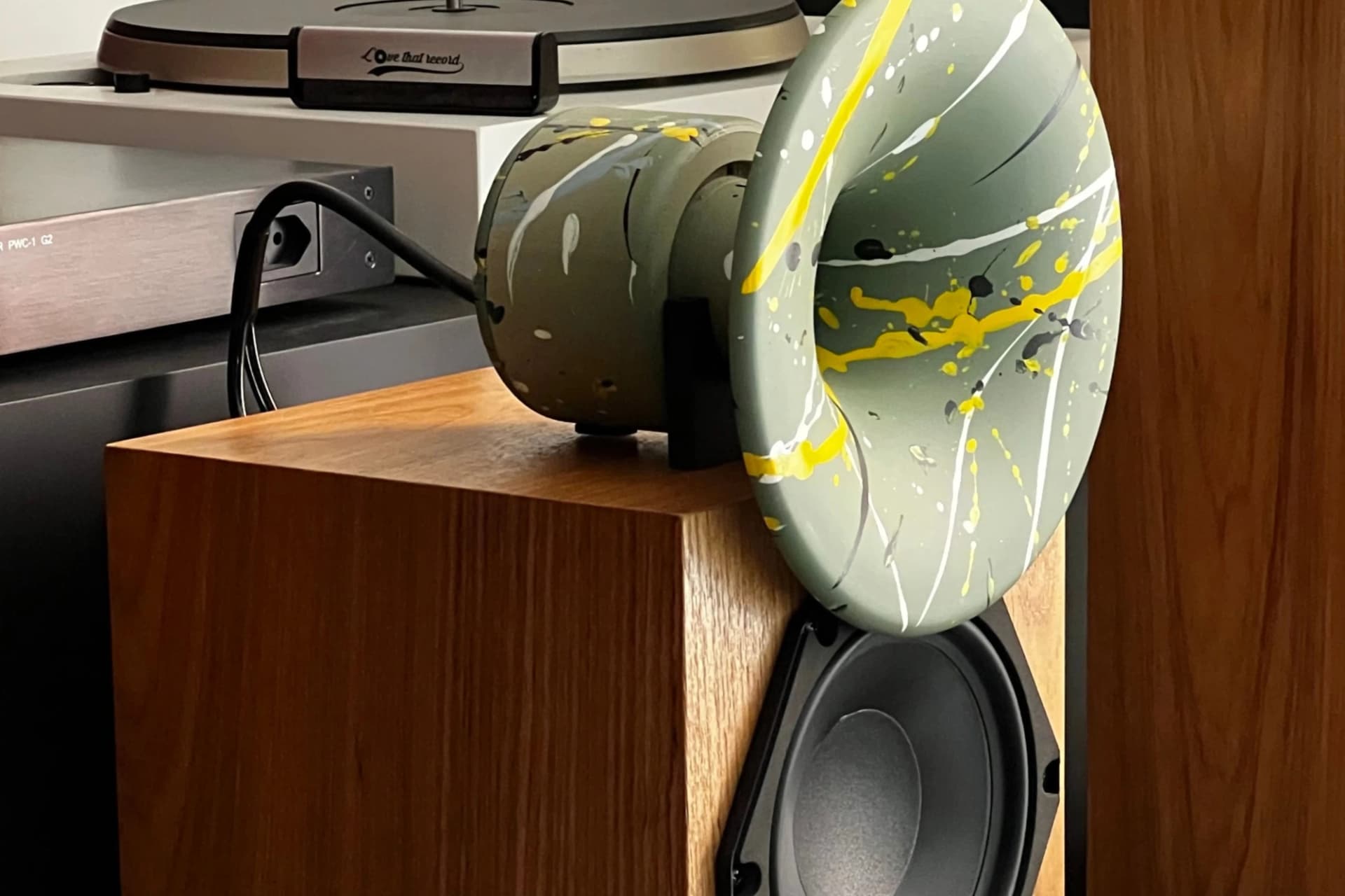 caixa de som (feature(